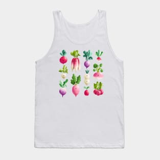 Fresh farm market radish Tank Top